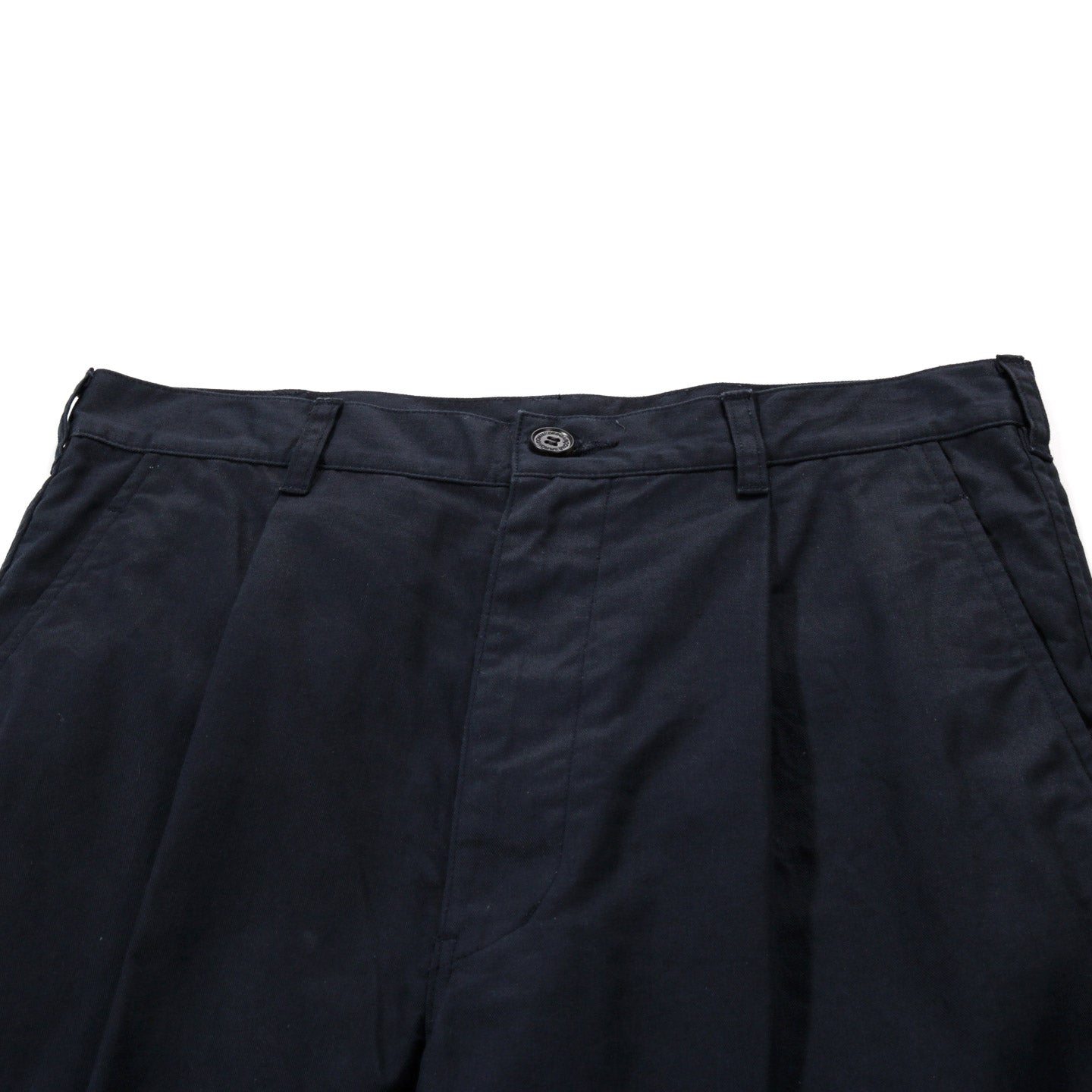 COMME DES GARCONS HOMME P028 PLEATED CHINO NAVY