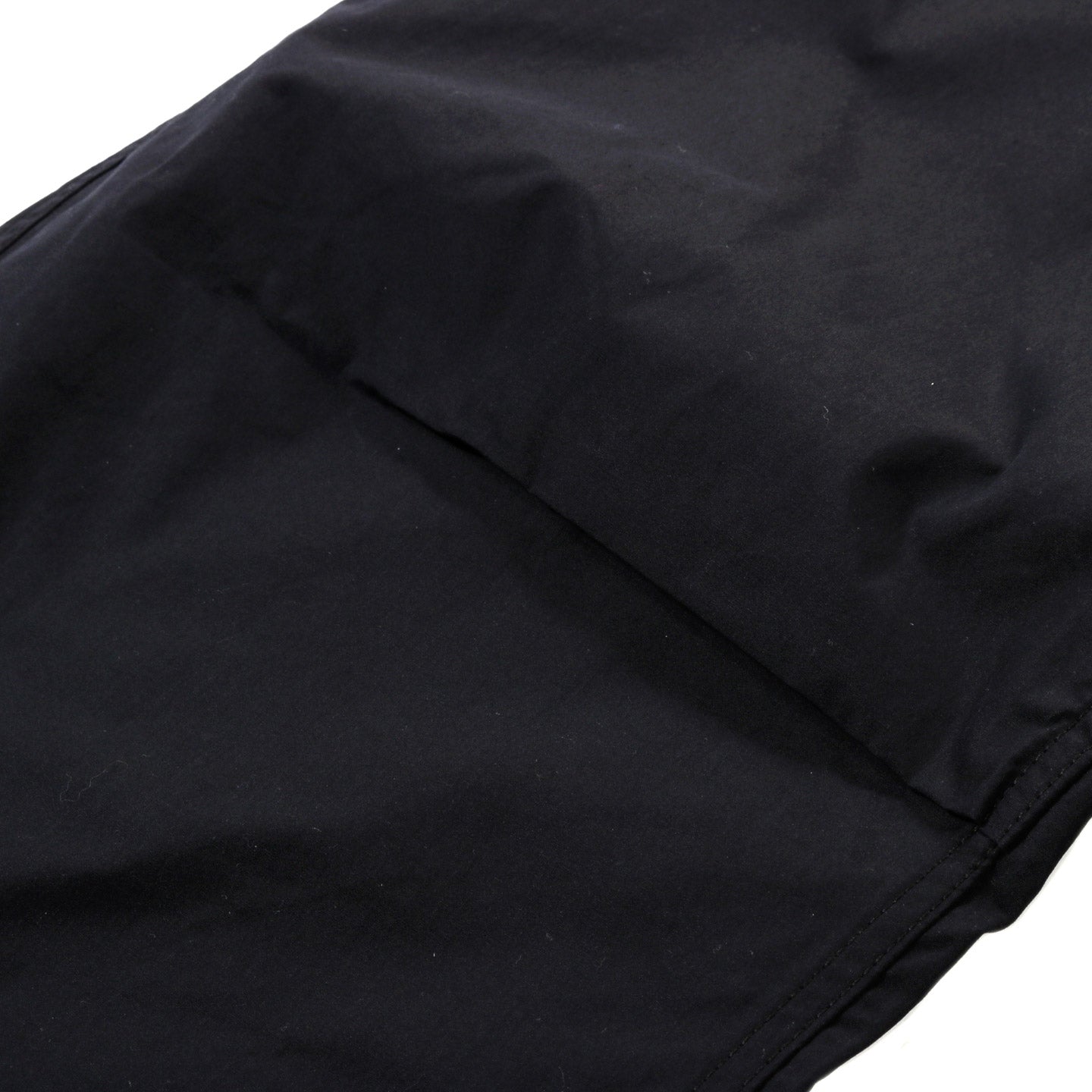 COMME DES GARCONS HOMME P026 WIDE COTTON POPLIN PANTS BLACK
