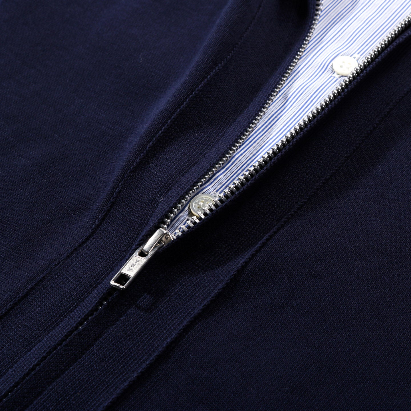 COMME DES GARCONS HOMME B010 LAYERED SHIRT WHITE / SAX / NAVY X NAVY