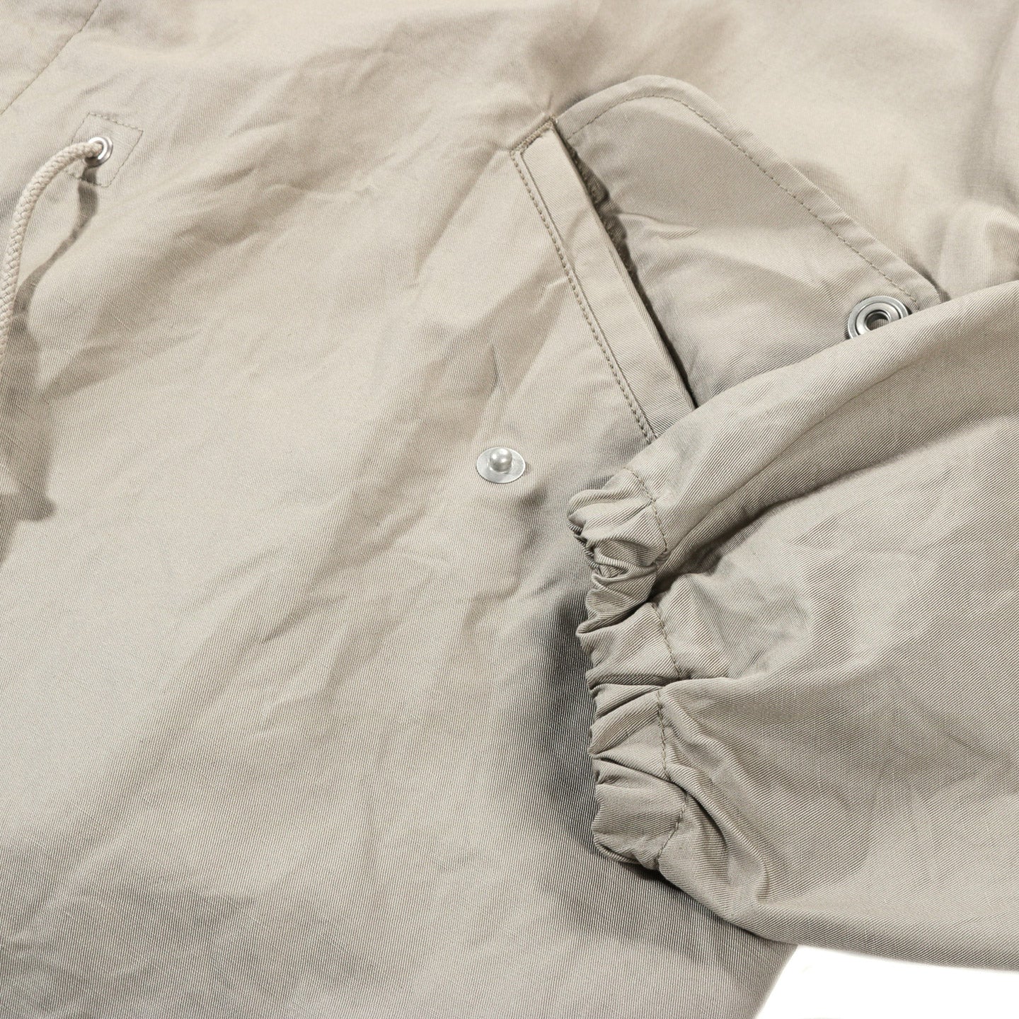 COMME DES GARCONS HOMME C002 LIGHT PARKA GREY BEIGE