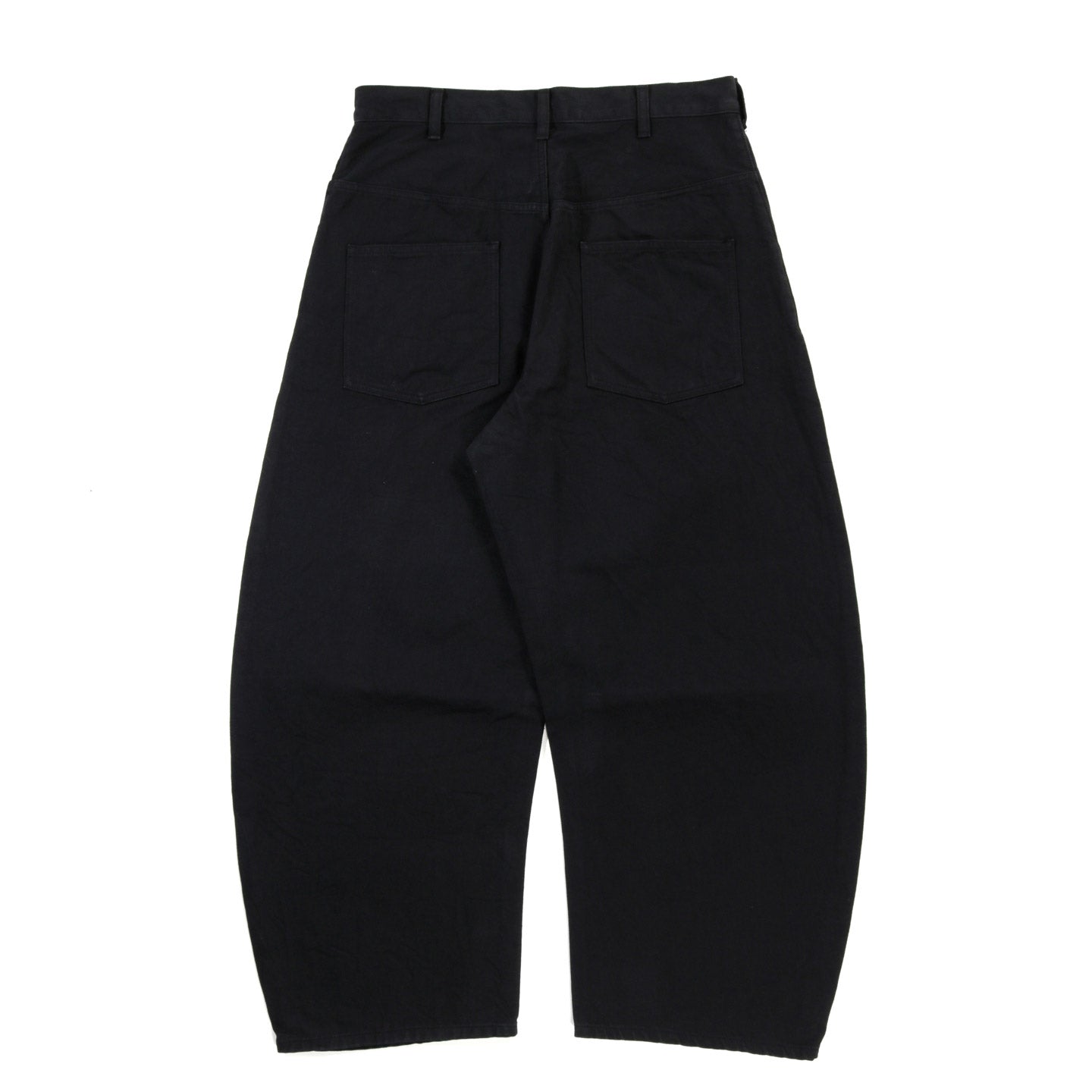 COMME DES GARCONS HOMME P015 WIDE DENIM PANTS BLACK