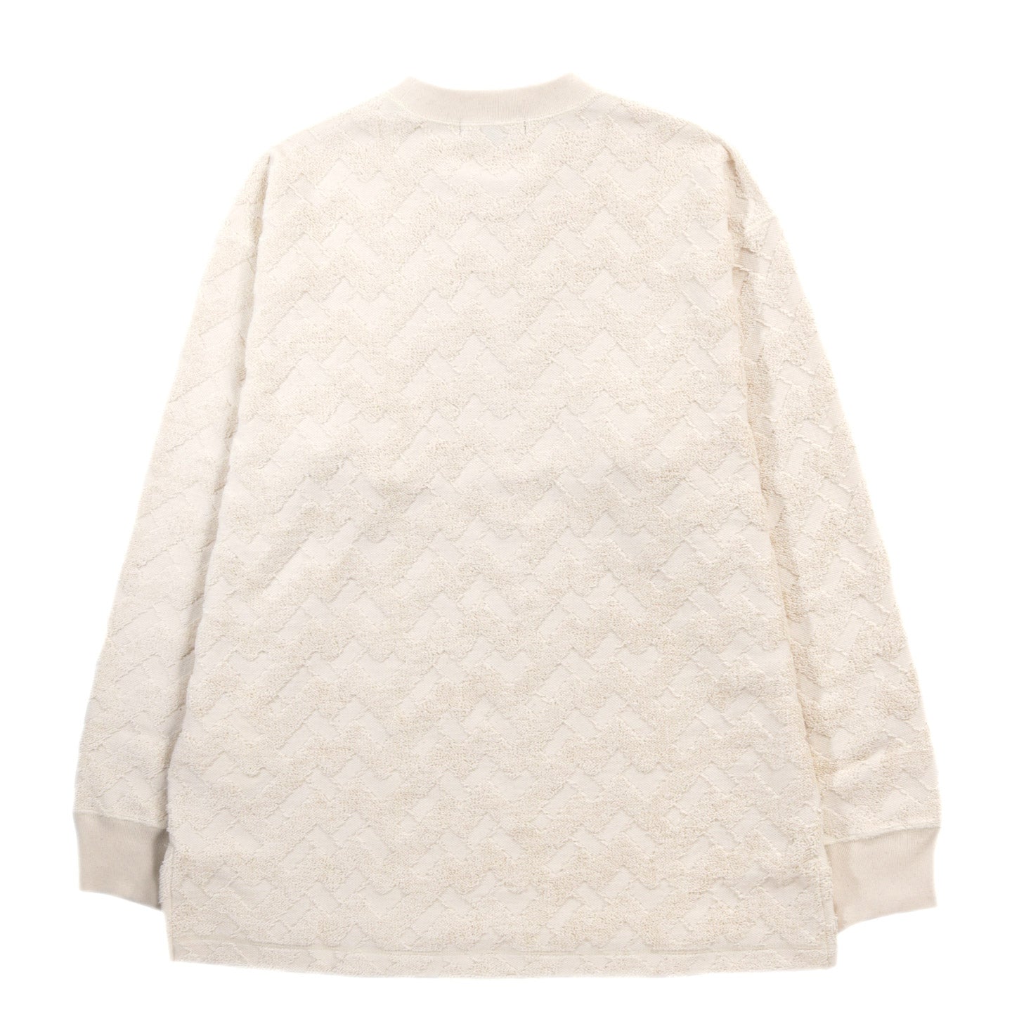 COMME DES GARCONS HOMME T013 LONGSLEEVE CREW NECK ECRU