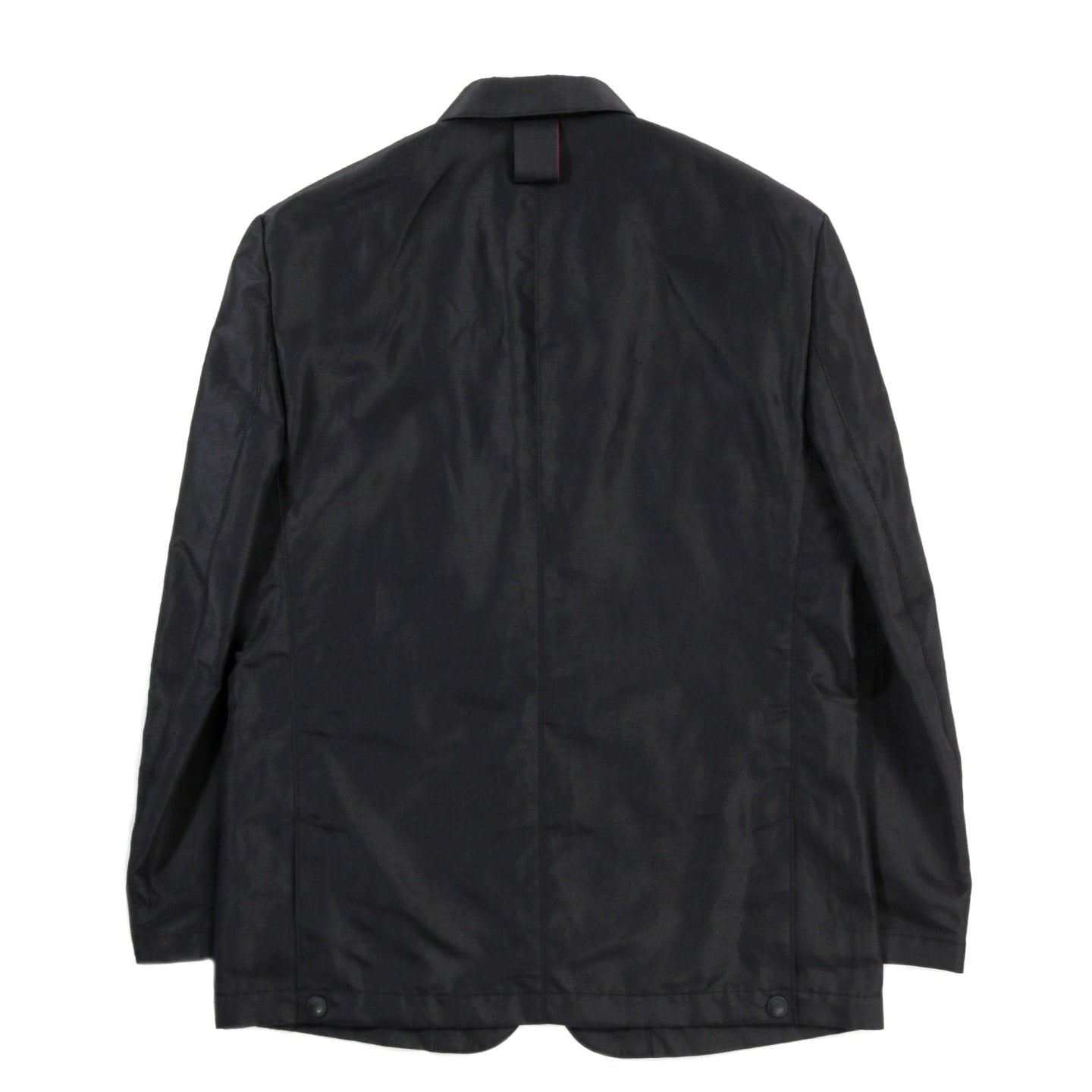 COMME DES GARCONS HOMME J002 LINEN SPORT JACKET BLACK