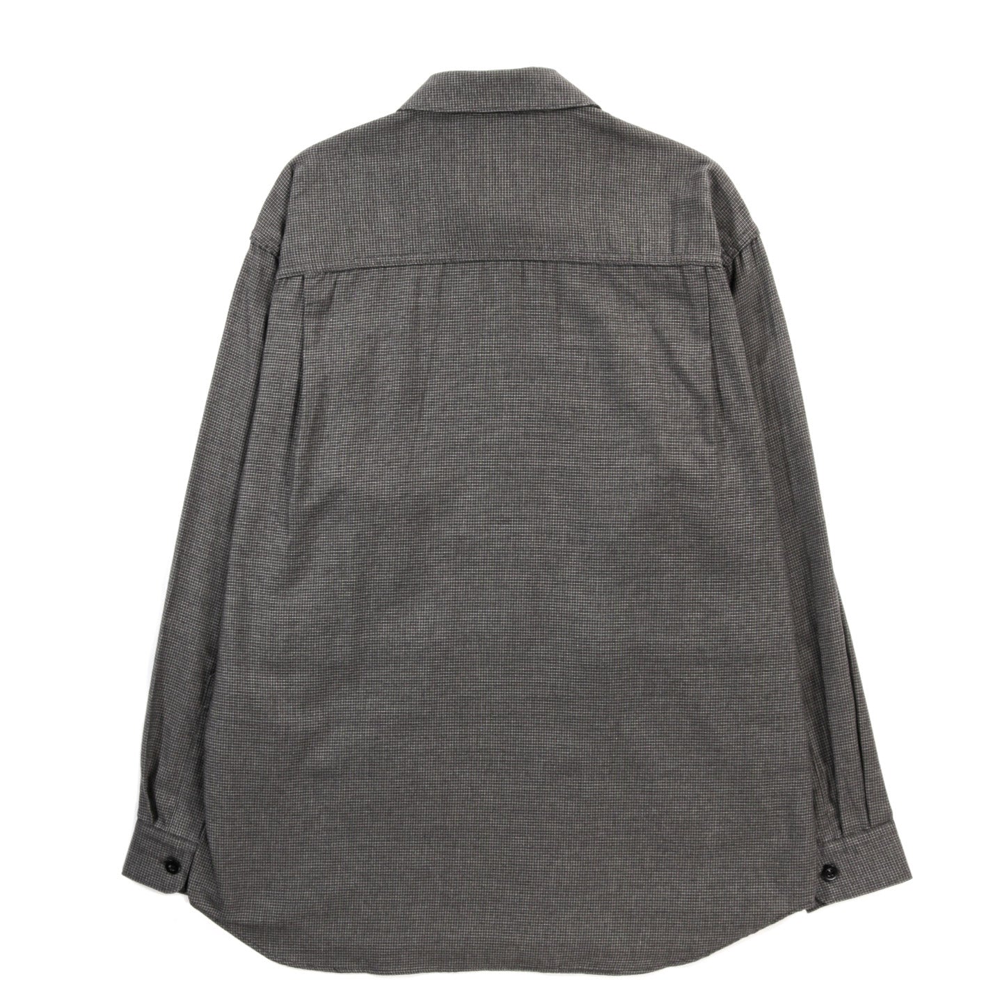 COMME DES GARCONS HOMME B023 ZIP SHIRT GREY