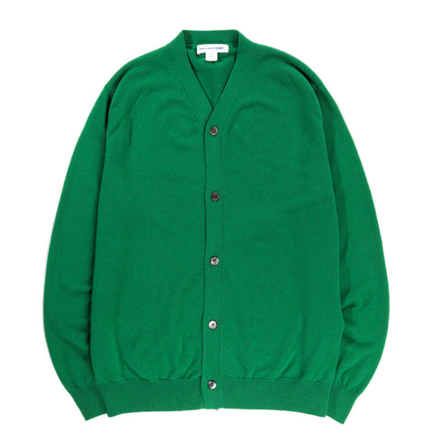 COMME DES GARCONS SHIRT N007 HUGE CARDIGAN GREEN