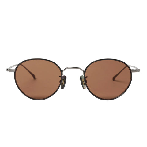 DRYPOND GUNTON BLACK X SILVER / DARK BROWN