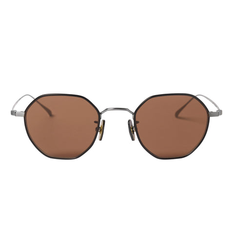 DRYPOND COLWIN SILVER X BLACK / DARK BROWN