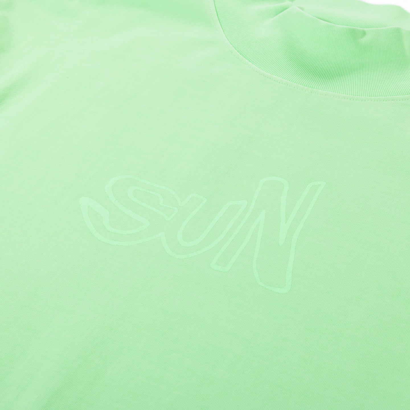 ERL MOCKNECK LONGSLEEVE T-SHIRT GREEN