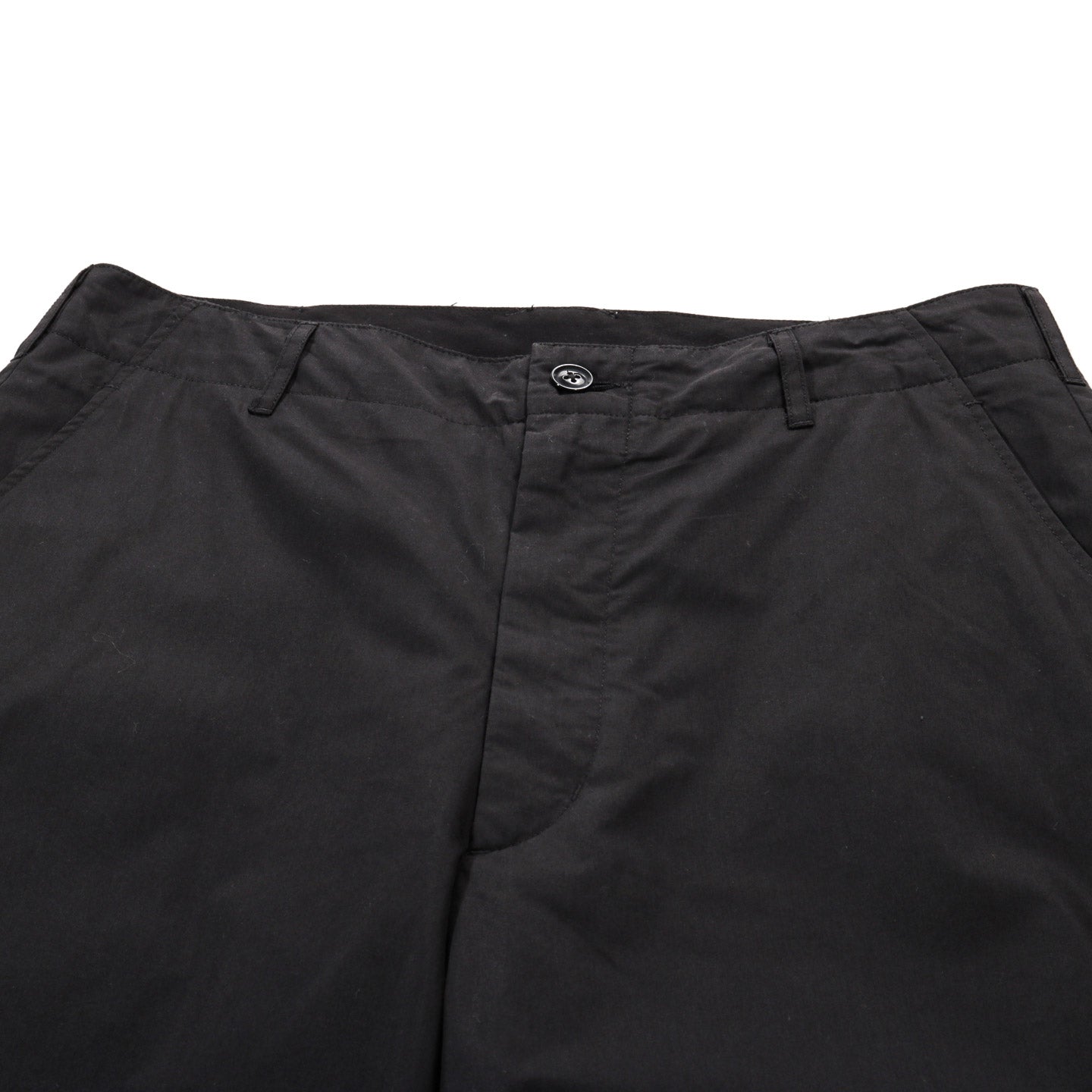 ENGINEERED GARMENTS OVER PANT BLACK LT. WEIGHT NYCO POPLIN