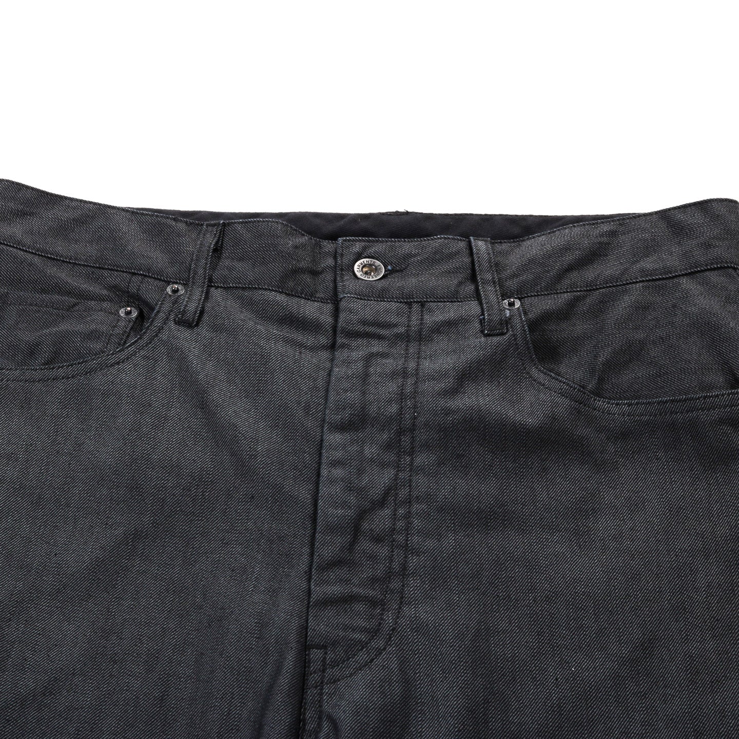 ENGINEERED GARMENTS RF JEANS CHARCOAL COTTON HEAVY TWILL