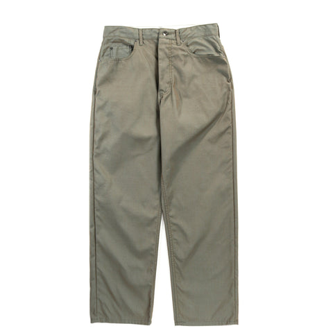ENGINEERED GARMENTS RF JEANS OLIVE PC IRIDESCENT TWILL