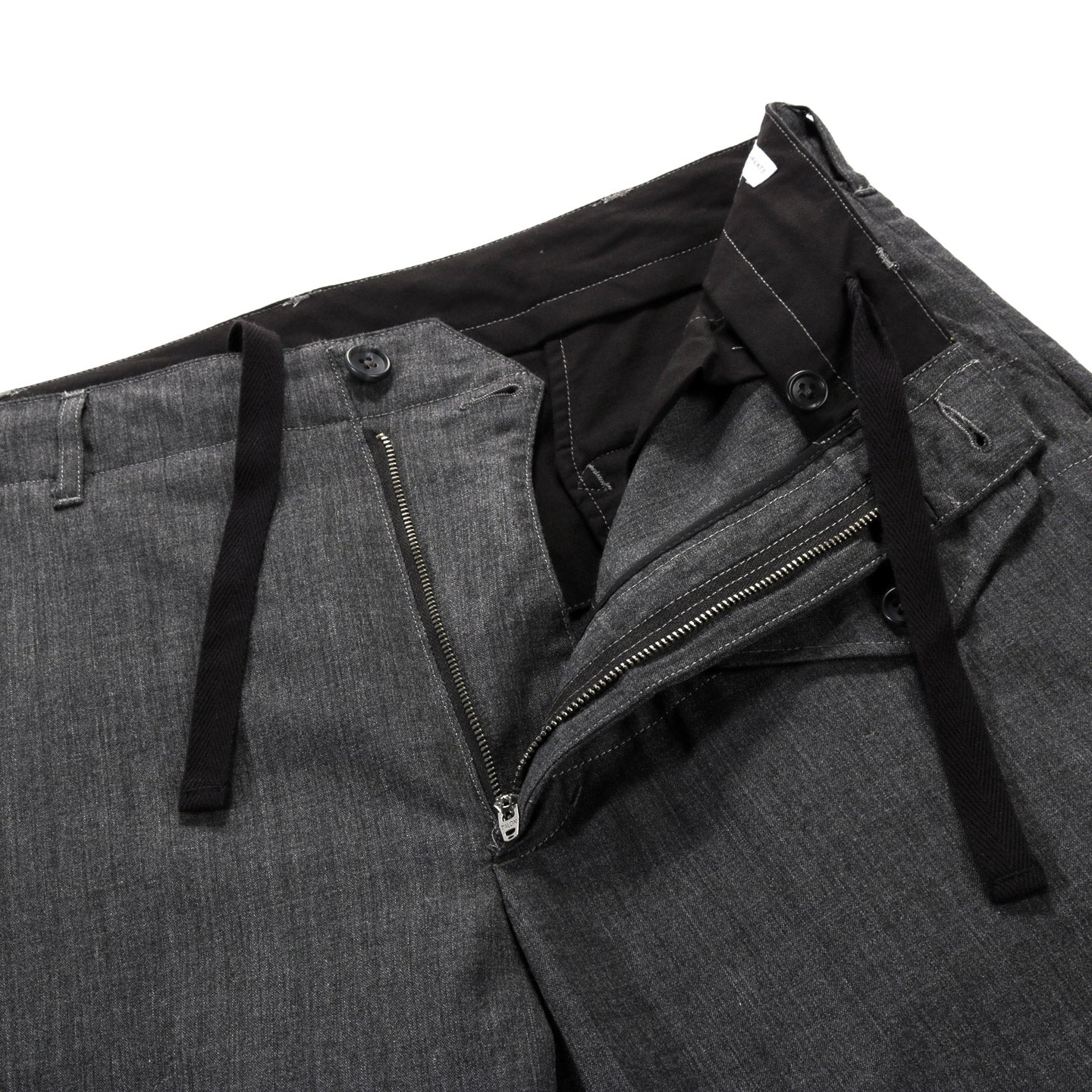 ENGINEERED GARMENTS GURKHA PANT CHARCOAL TROPICAL WOOL