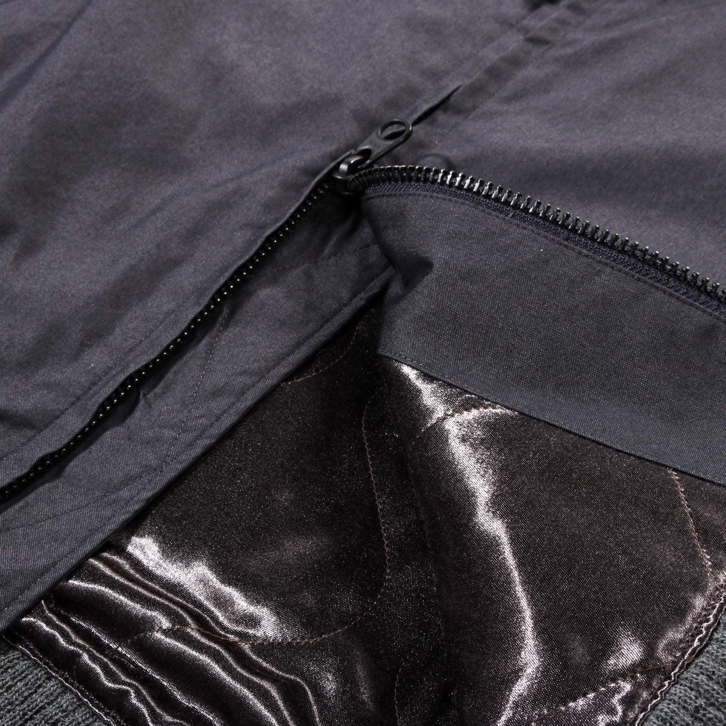 ENGINEERED GARMENTS LL JACKET CHARCOAL CP WEATHER POPLIN