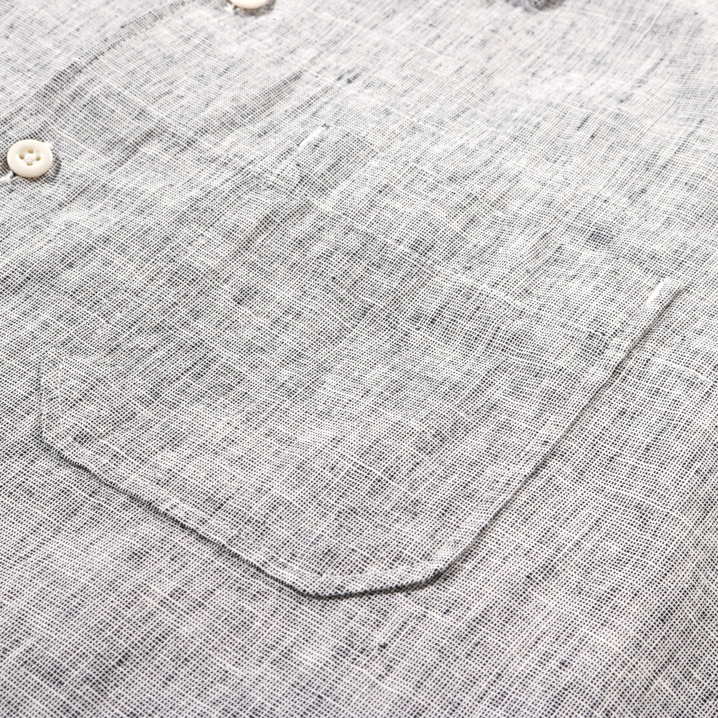 ENGINEERED GARMENTS CAMP SHIRT H.GREY CL MELANGE