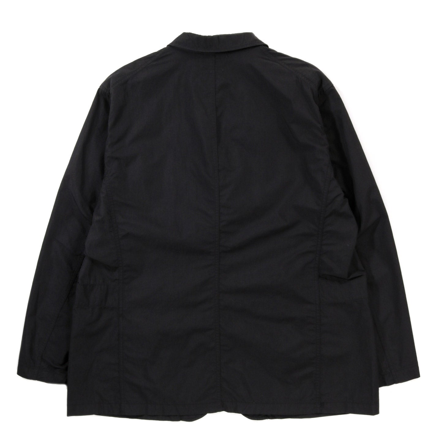 ENGINEERED GARMENTS BEDFORD JACKET BLACK LT. WEIGHT NYCO POPLIN