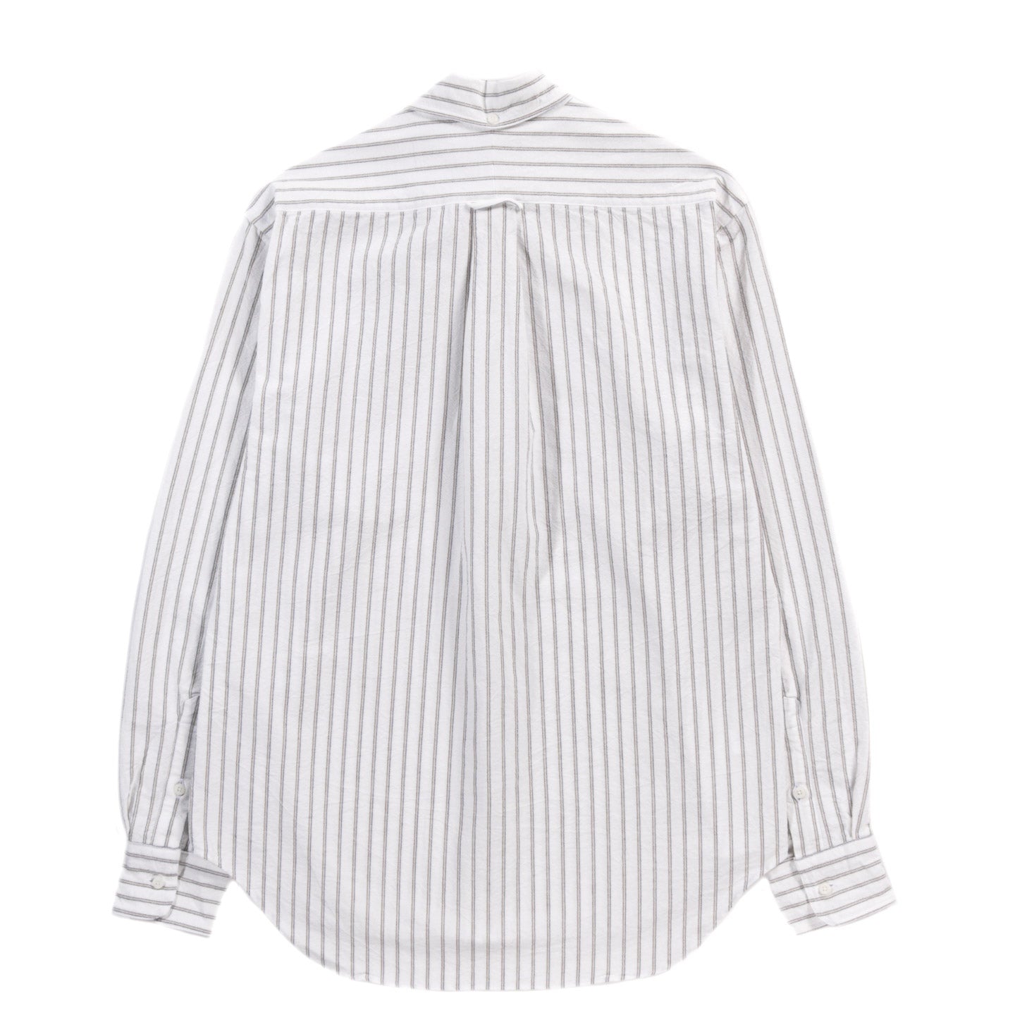 GITMAN VINTAGE BUTTON DOWN WHITE JAPANESE STRIPED OXFORD