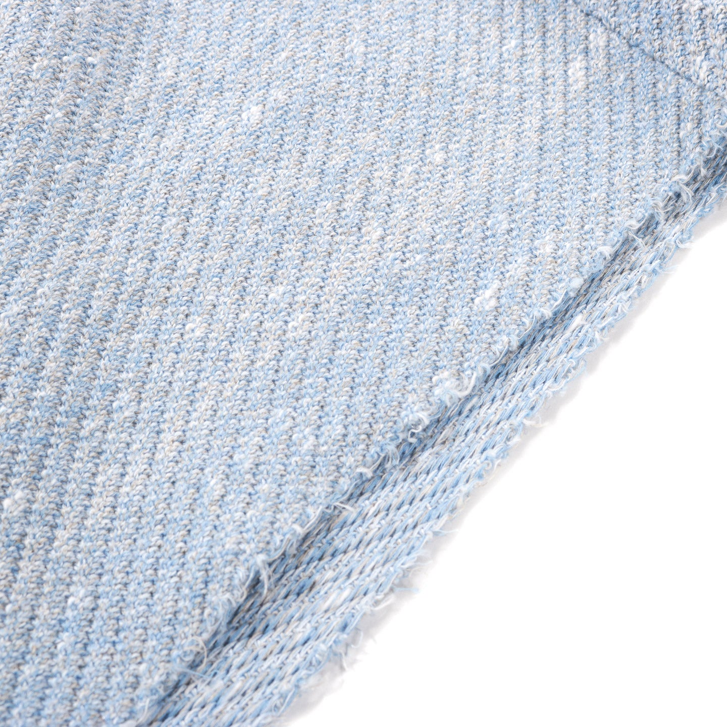 GIM CONTEXT KNITTED DENIM SHORTS LIGHT BLUE