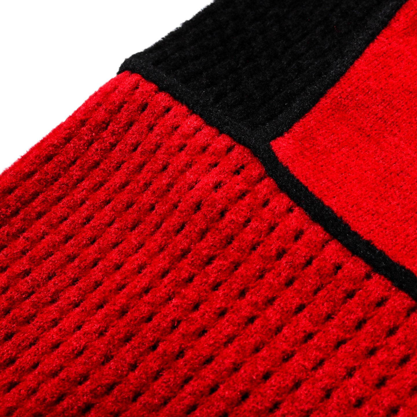 GIM CONTEXT KNITTED FOOTBALL SKIPPER POLO RED