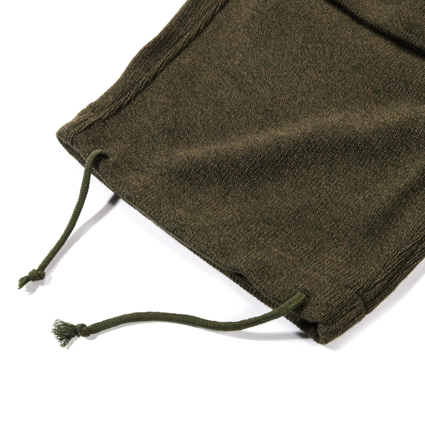 GIM CONTEXT KNITTED ARMY PANTS OLIVE