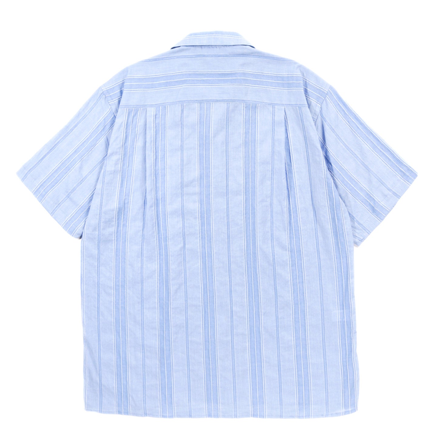 GITMAN VINTAGE CAMP SHIRT BLUE JAPANESE DOBBY