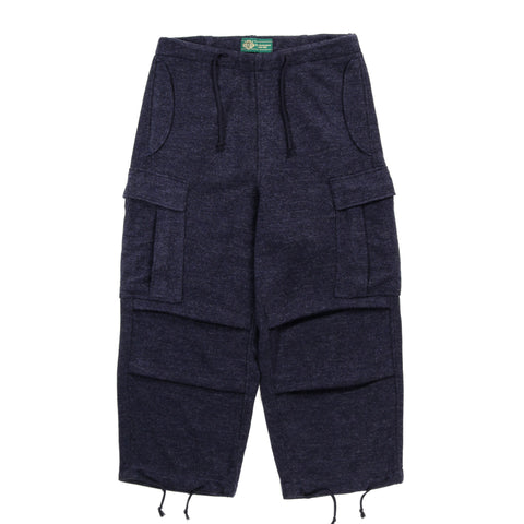 GIM CONTEXT KNITTED ARMY PANTS NAVY
