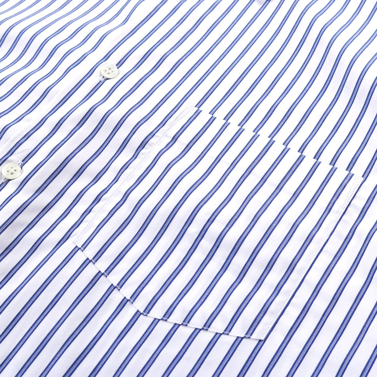 COMME DES GARCONS SHIRT FOREVER B115 WIDE CLASSIC BLUE STRIPE