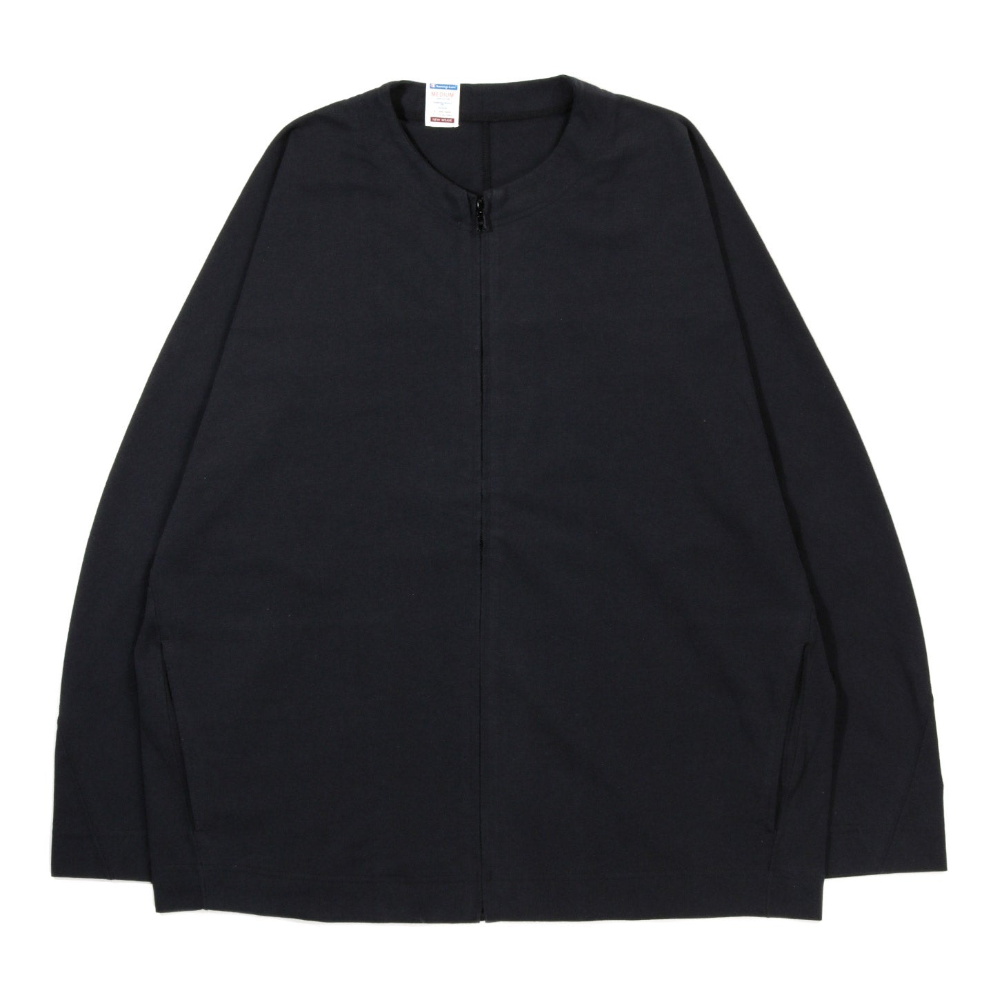 N.HOOLYWOOD C8-A412 CHAMPION ZIP CARDIGAN BLACK