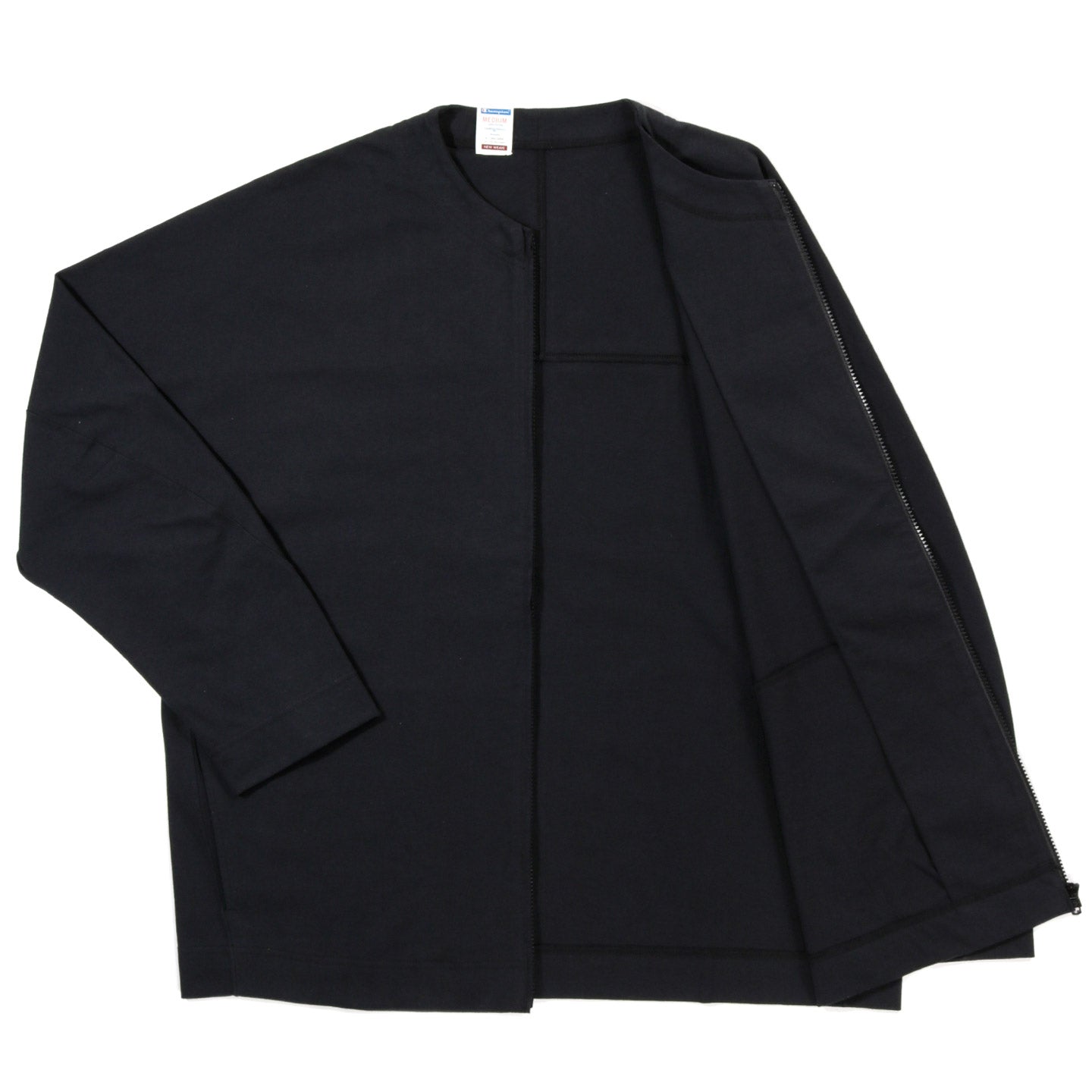 N.HOOLYWOOD C8-A412 CHAMPION ZIP CARDIGAN BLACK