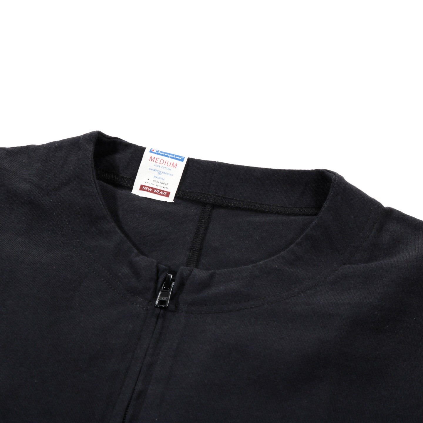 N.HOOLYWOOD C8-A412 CHAMPION ZIP CARDIGAN BLACK