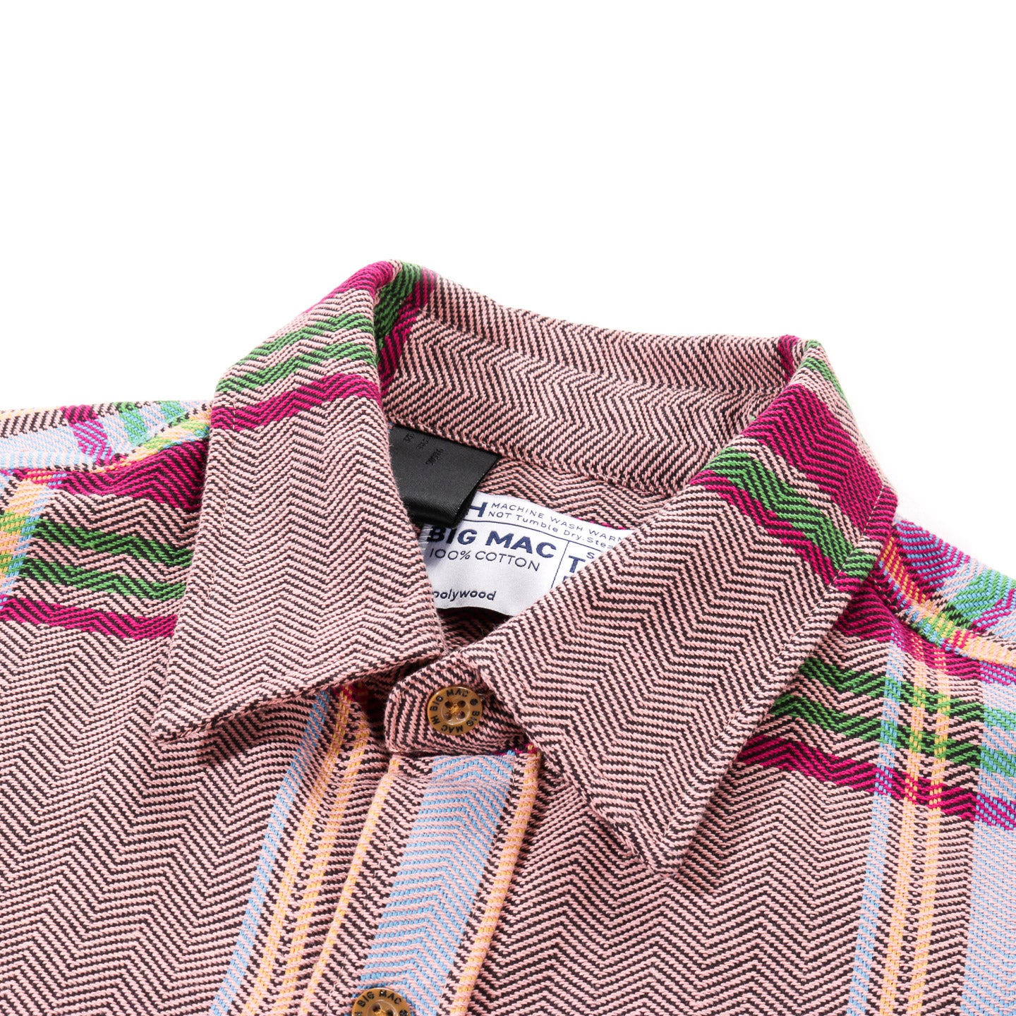 N.HOOLYWOOD 2242-SH31 BIG MAC OVERSHIRT PINK CHECK