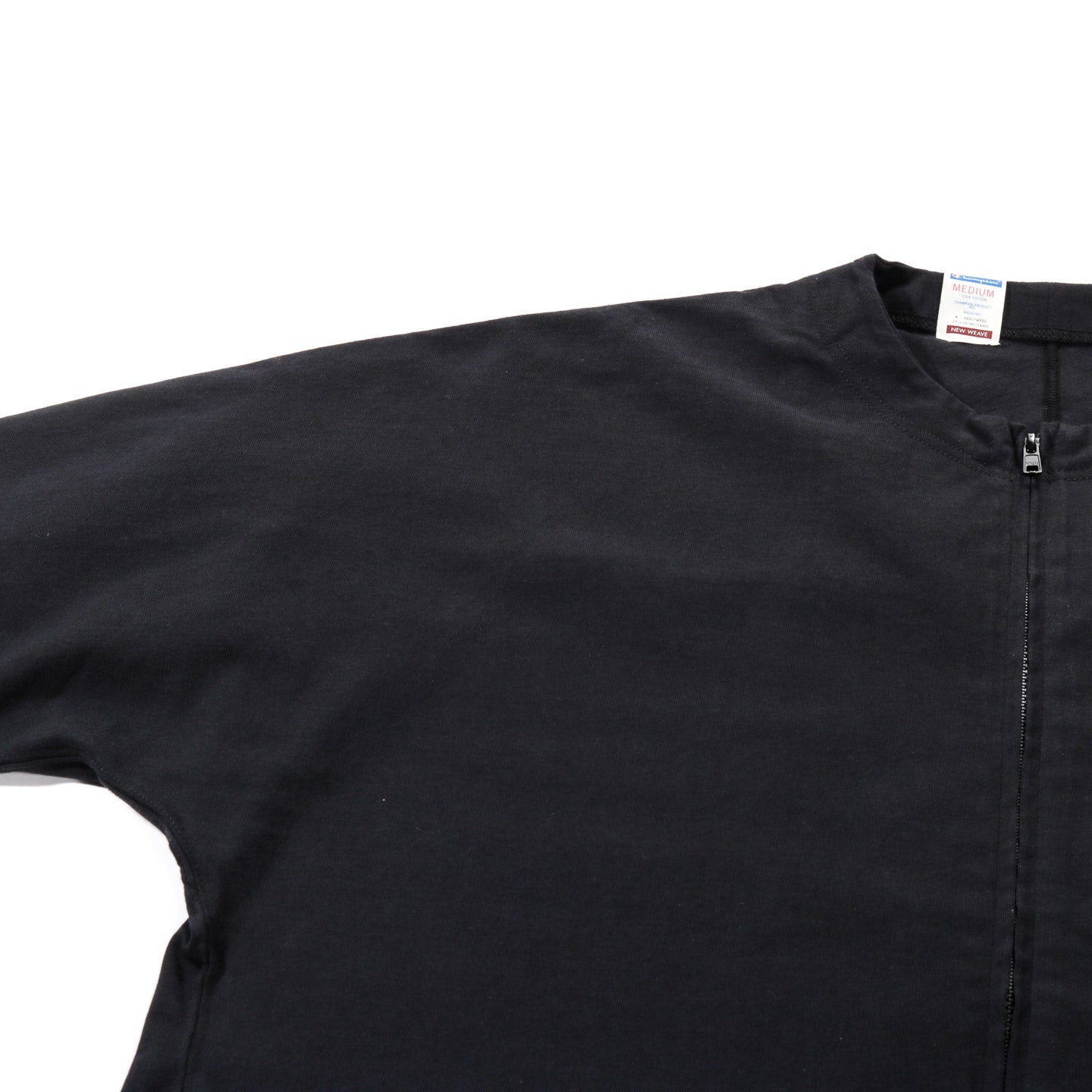 N.HOOLYWOOD C8-A412 CHAMPION ZIP CARDIGAN BLACK