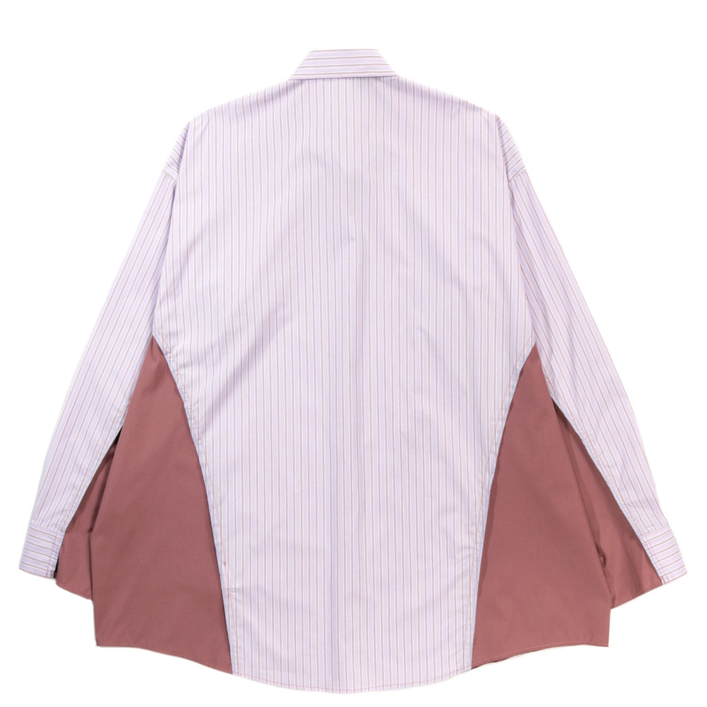 N.HOOLYWOOD 2242-SH26 OVERSIZED SHIRT PURPLE STRIPE MIX