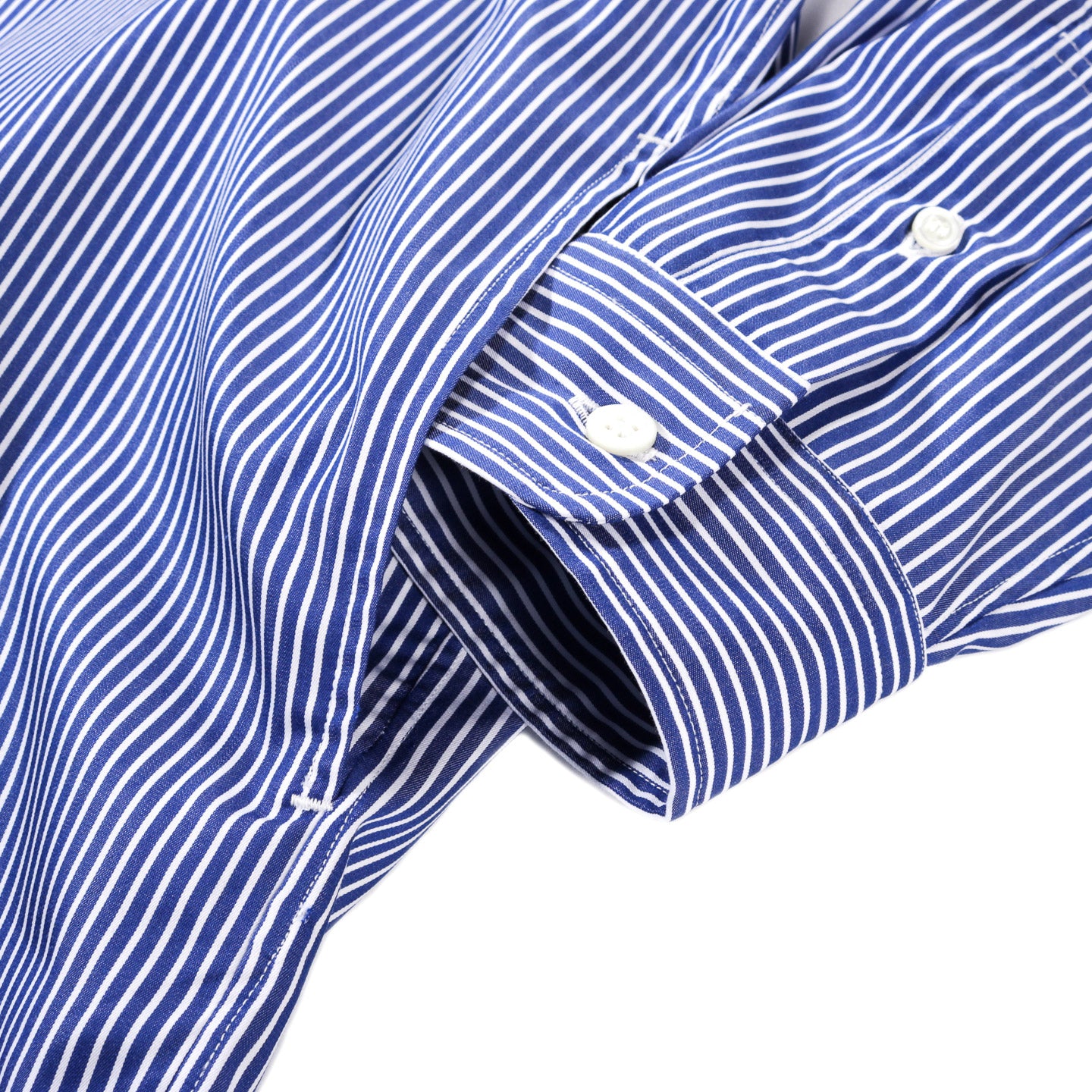 COMME DES GARCONS HOMME B006 STRIPE SHIRT BLUE