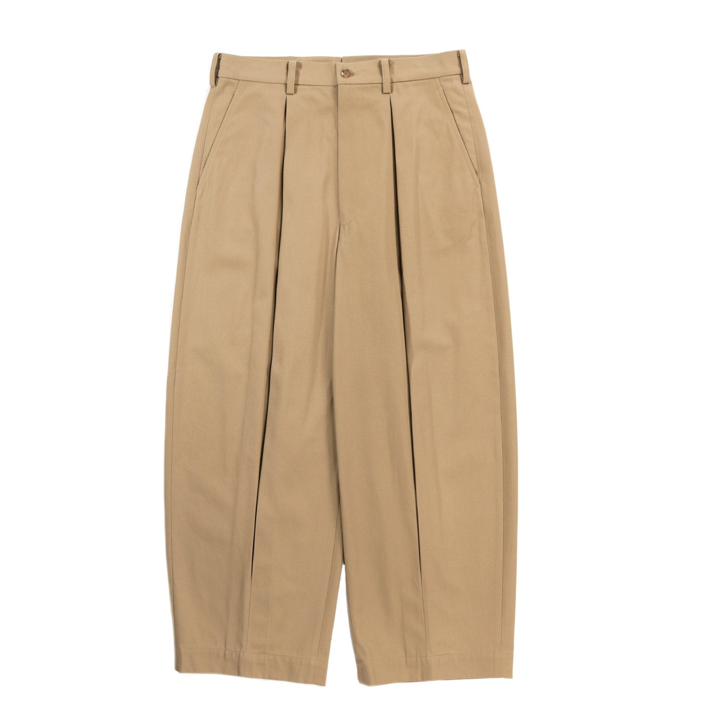 COMME DES GARCONS HOMME P013 PLEAT PANT BEIGE