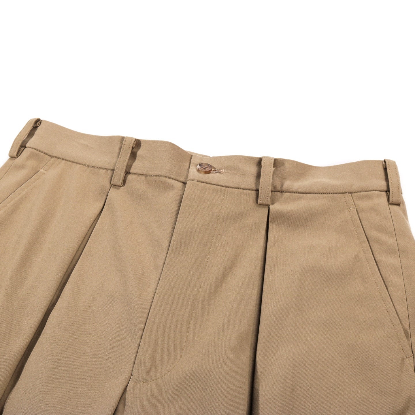 COMME DES GARCONS HOMME P013 PLEAT PANT BEIGE