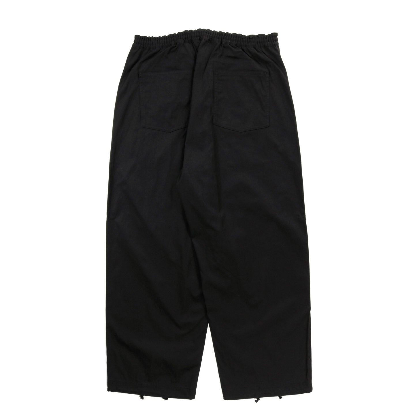 COMME DES GARCONS HOMME P024 COTTON NYLON FATIGUE PANT BLACK