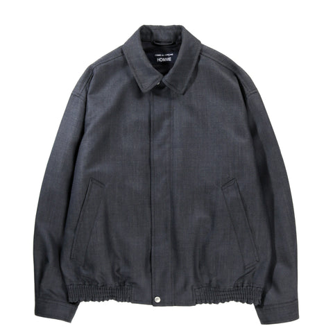 COMME DES GARCONS HOMME J010 LIGHTWEIGHT WOOL JACKET NAVY