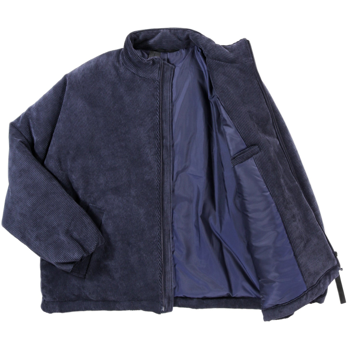 N.HOOLYWOOD 2242-BL10 INSULATED CORDUROY JACKET NAVY