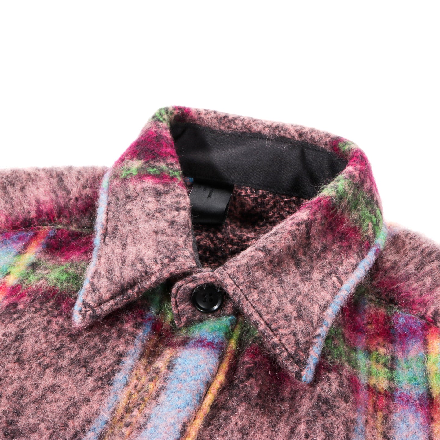 N.HOOLYWOOD 2242-BL05 MOHAIR BLOUSON PINK CHECK