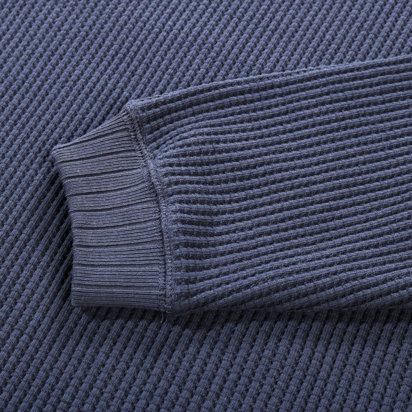 JACKMAN WAFFLE GJ NECK RETRO NAVY