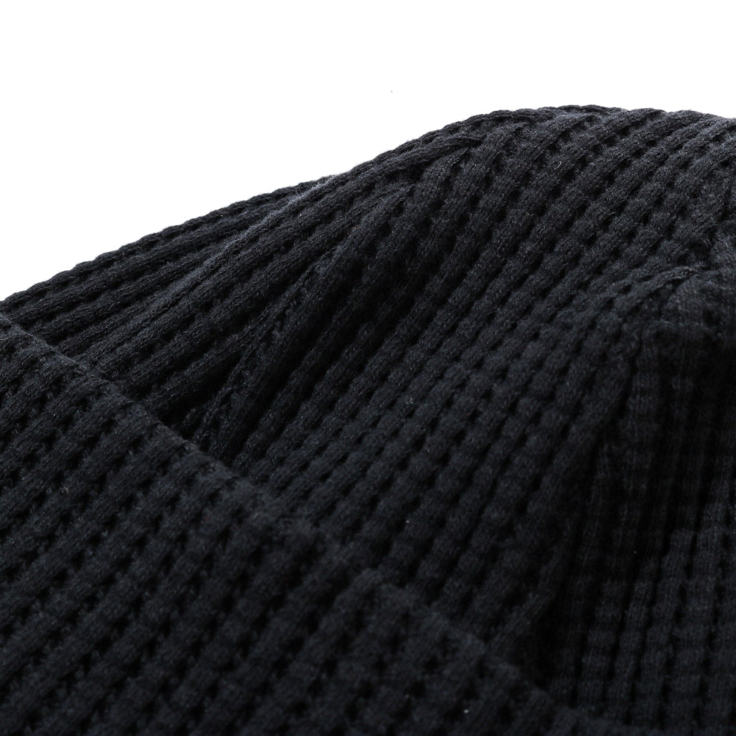 JACKMAN WAFFLE KNIT CAP BLACK
