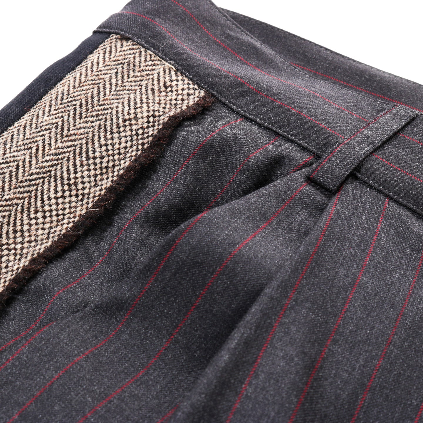 JOONE JOONAM MIX PANTALON GREY / RED