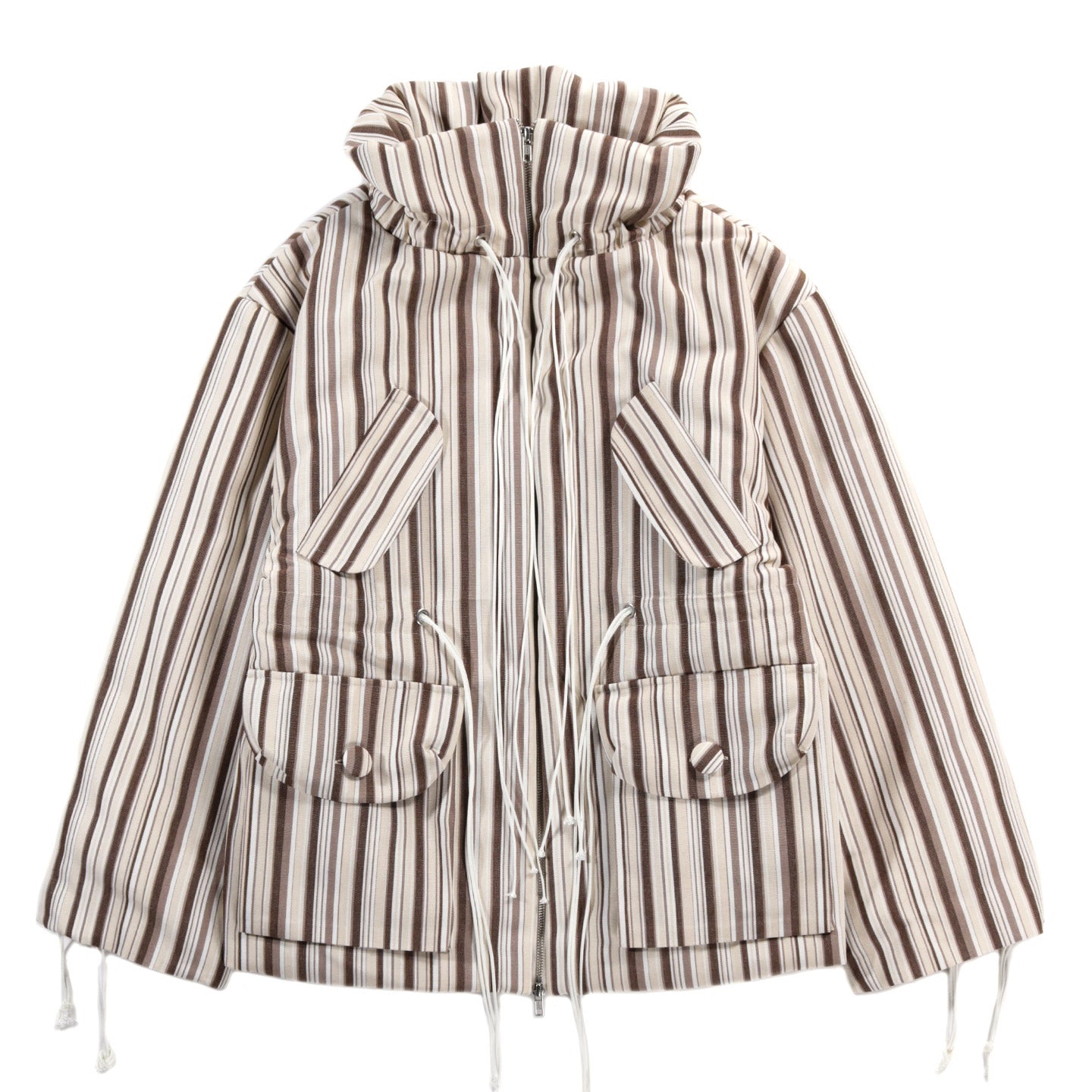 JOONE JOONAM DIKKE WINTERJAS BROWN / OFF WHITE