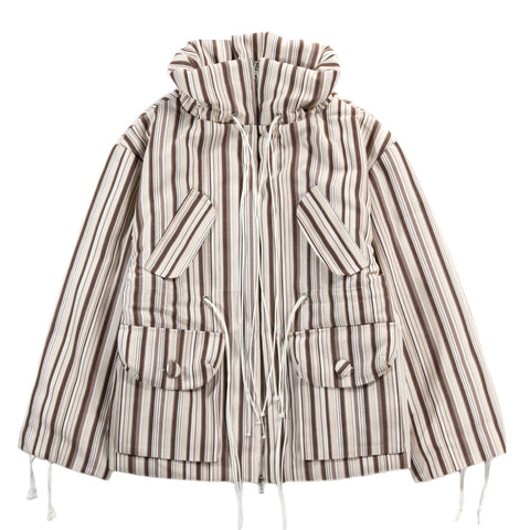 JOONE JOONAM DIKKE WINTERJAS BROWN / OFF WHITE