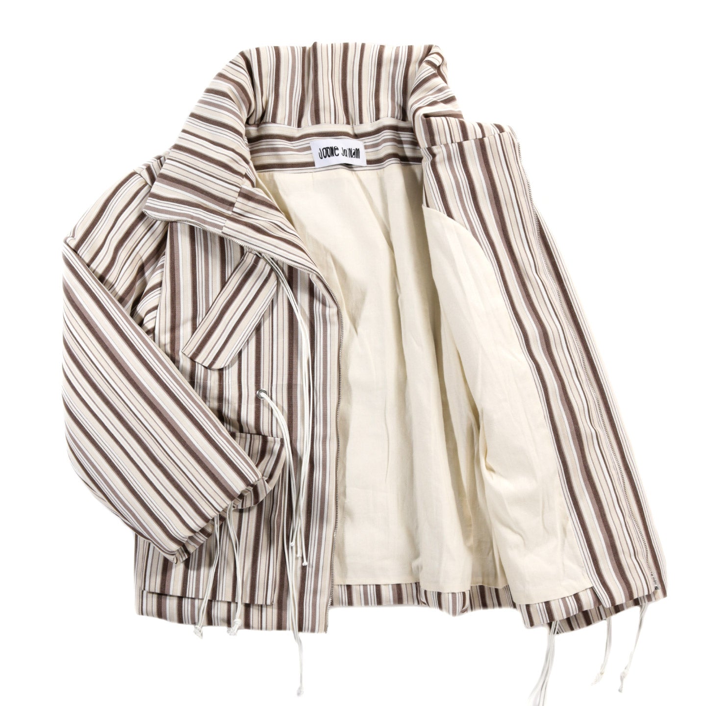 JOONE JOONAM DIKKE WINTERJAS BROWN / OFF WHITE