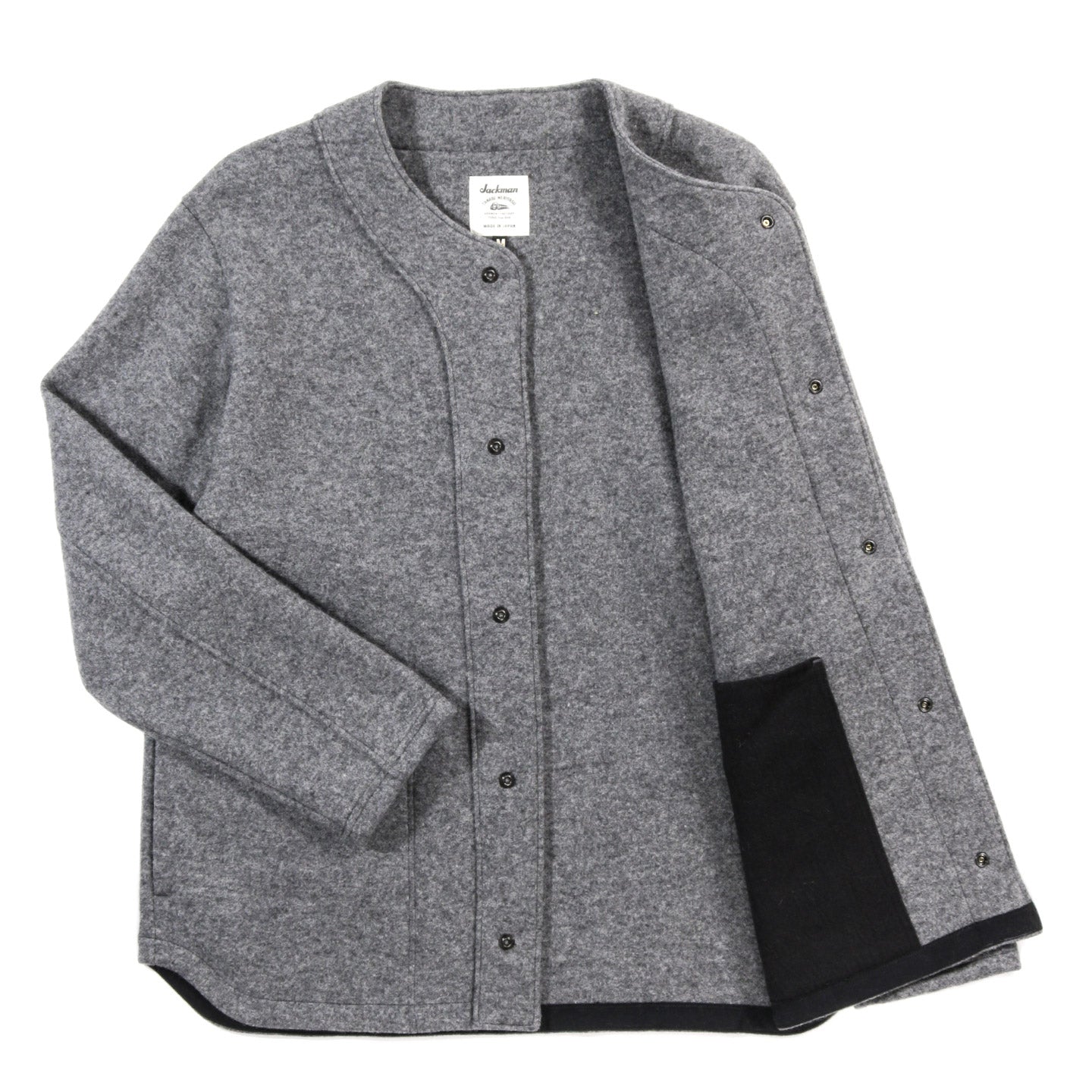 JACKMAN MK UF JACKET HEATHER GRAY