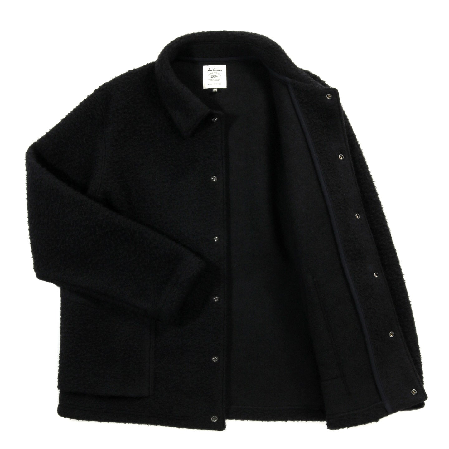 JACKMAN NAPSTER COACH JACKET BLACK