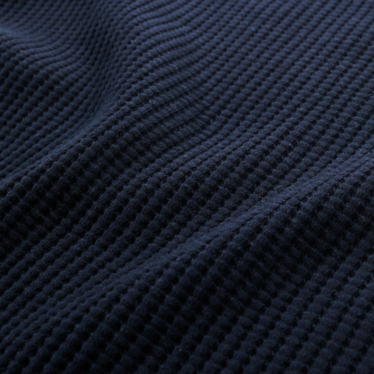 JACKMAN WAFFLE HIGHNECK DARK NAVY