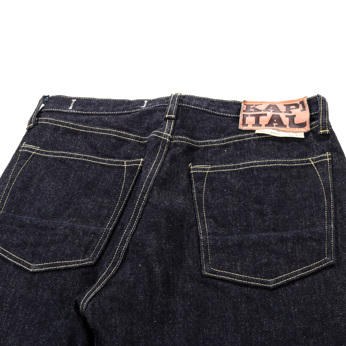 KAPITAL 14OZ DENIM 5P MONKEY CISCO ONE WASH