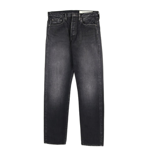 KAPITAL 14OZ BLACK X BLACK DENIM 5P MONKEY CISCO PRO